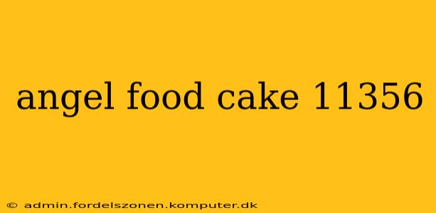 angel food cake 11356