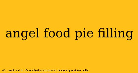 angel food pie filling