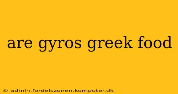 are gyros greek food