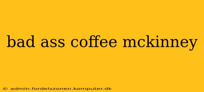 bad ass coffee mckinney