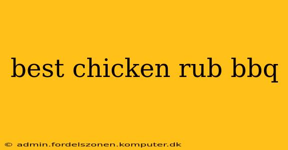 best chicken rub bbq