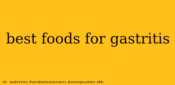 best foods for gastritis