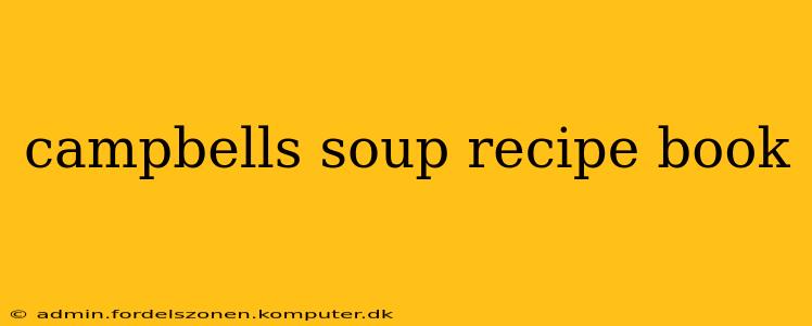 campbells soup recipe book