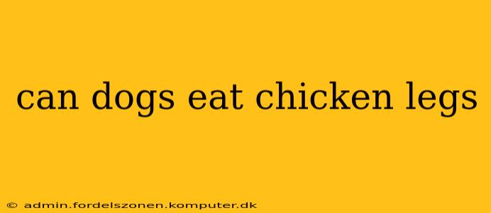 can dogs eat chicken legs