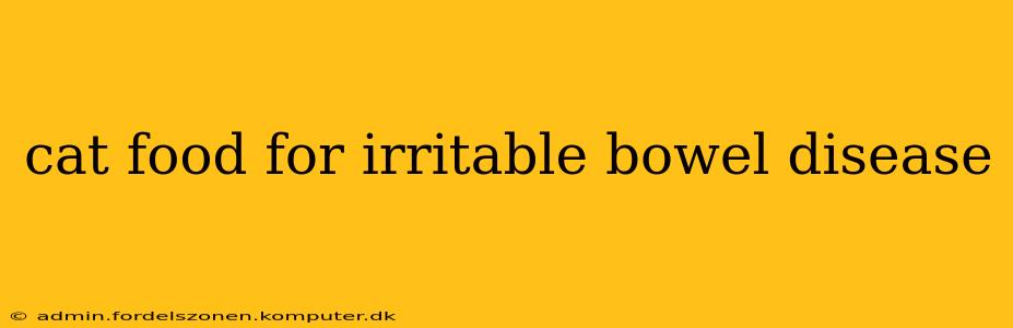 cat food for irritable bowel disease