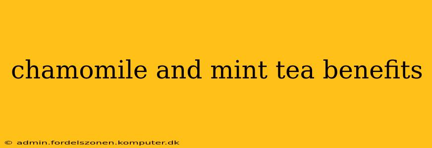 chamomile and mint tea benefits