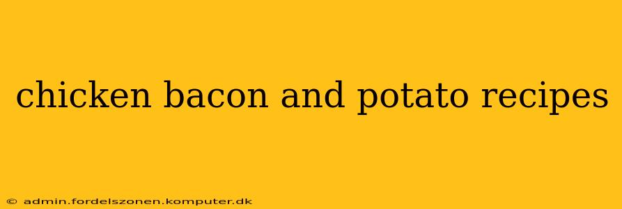 chicken bacon and potato recipes