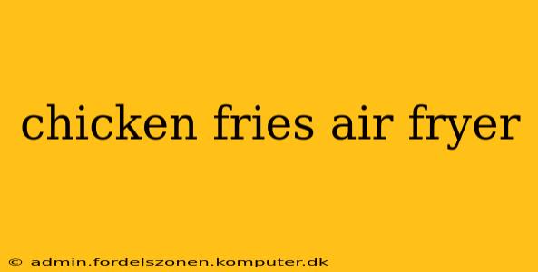 chicken fries air fryer