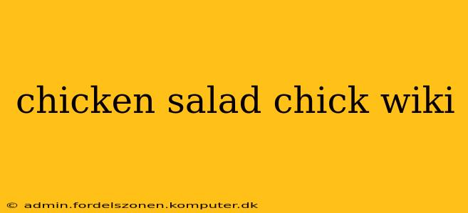 chicken salad chick wiki
