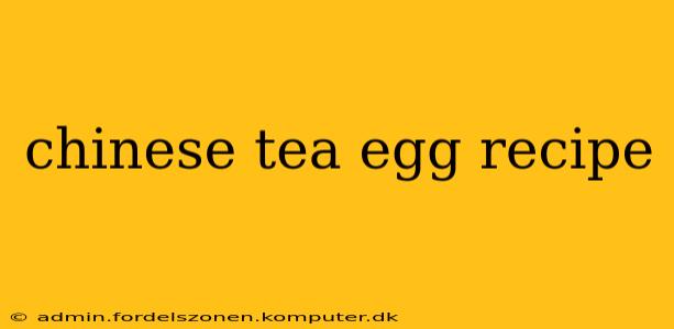 chinese tea egg recipe