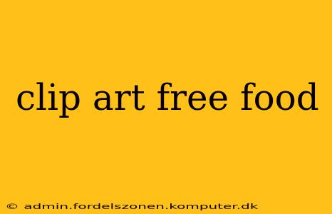 clip art free food