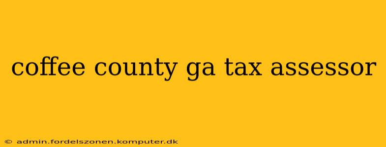 coffee county ga tax assessor