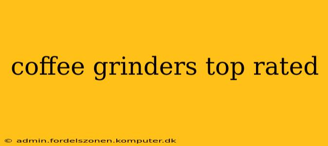 coffee grinders top rated