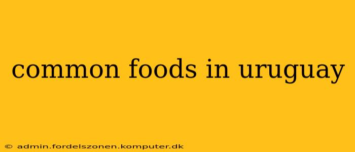 common foods in uruguay