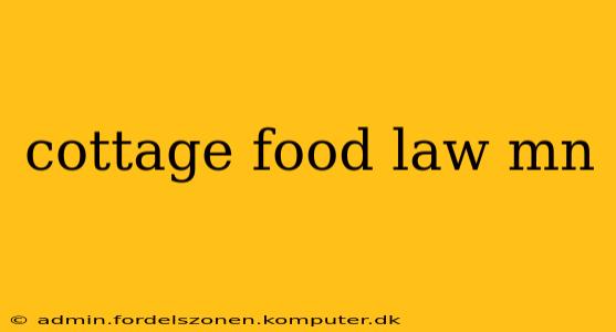 cottage food law mn