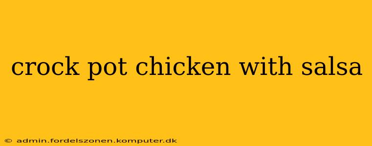 crock pot chicken with salsa