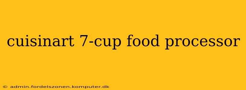 cuisinart 7-cup food processor