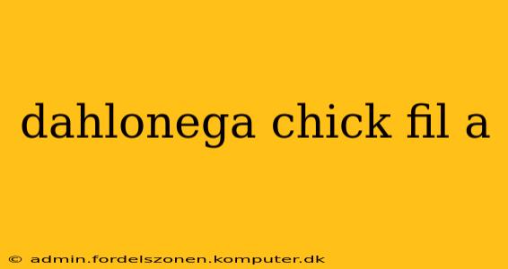 dahlonega chick fil a