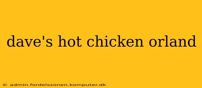 dave's hot chicken orland