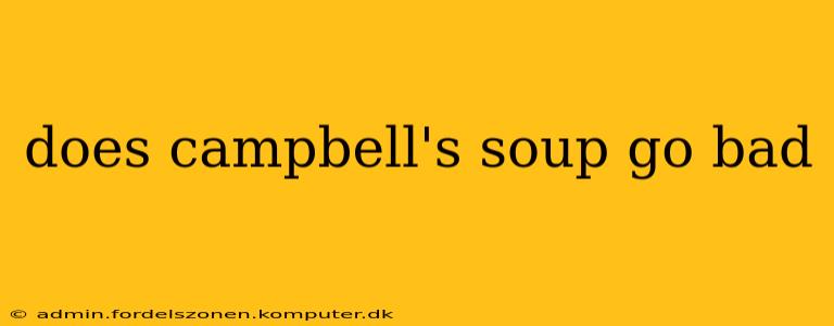 does campbell's soup go bad