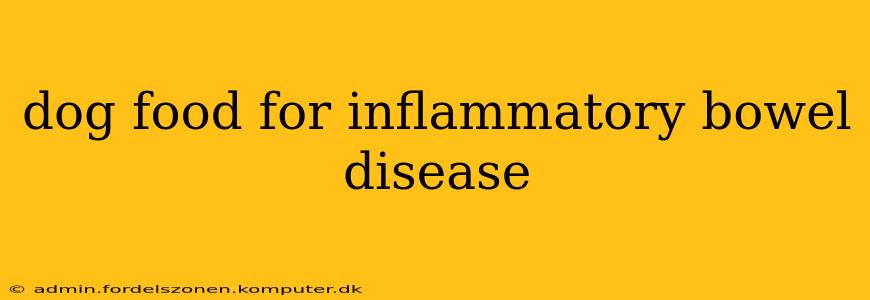 dog food for inflammatory bowel disease