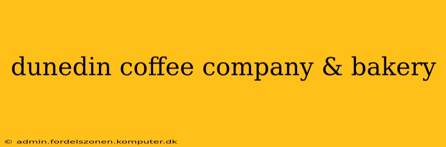 dunedin coffee company & bakery