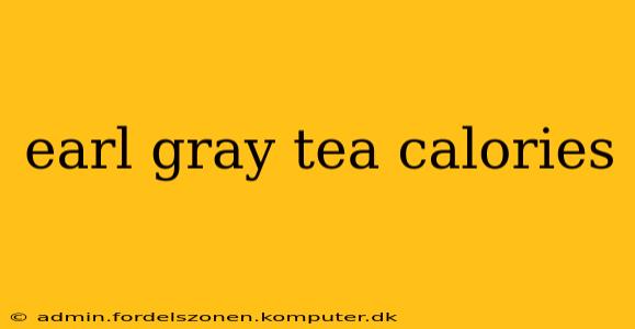 earl gray tea calories