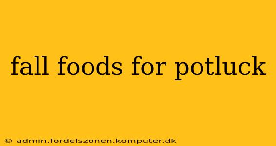 fall foods for potluck