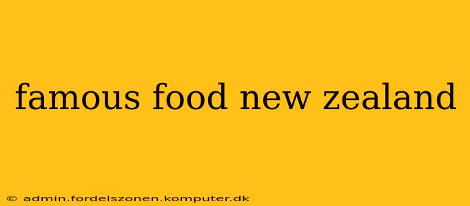 famous food new zealand