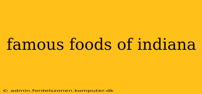 famous foods of indiana