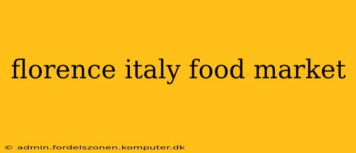 florence italy food market