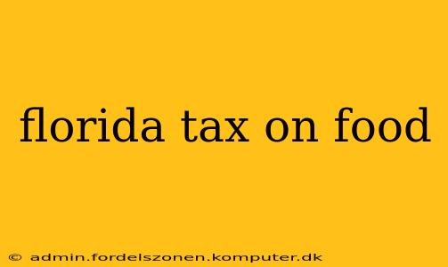 florida tax on food