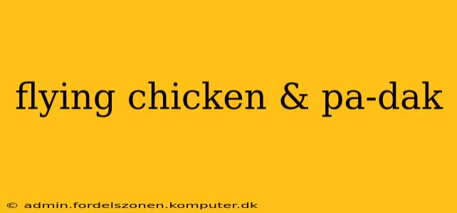 flying chicken & pa-dak