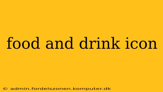 food and drink icon