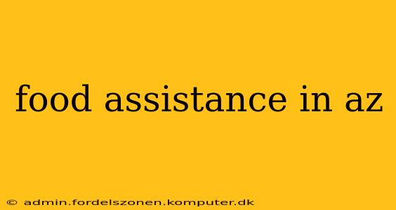food assistance in az