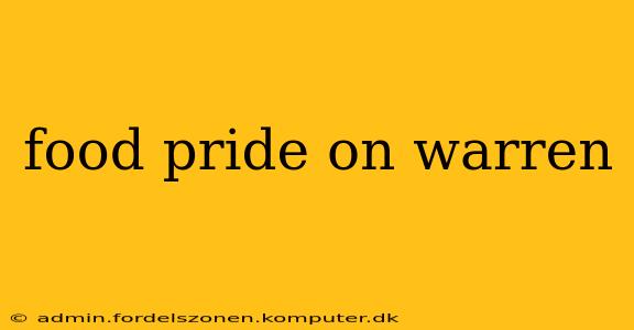 food pride on warren