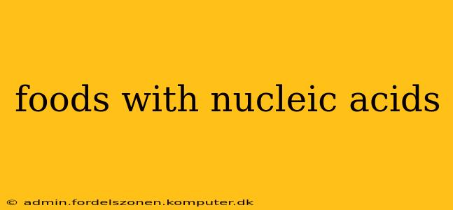 foods with nucleic acids