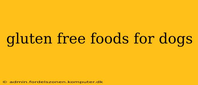 gluten free foods for dogs