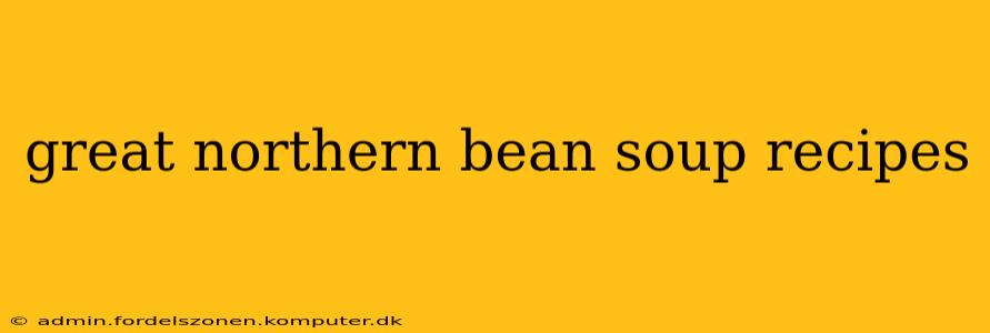 great northern bean soup recipes