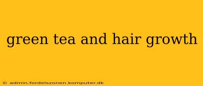 green tea and hair growth