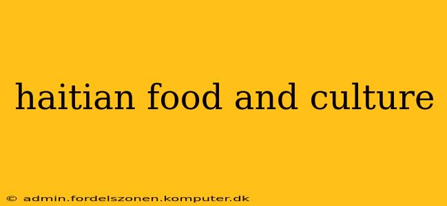 haitian food and culture
