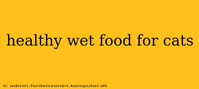 healthy wet food for cats
