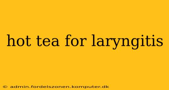 hot tea for laryngitis