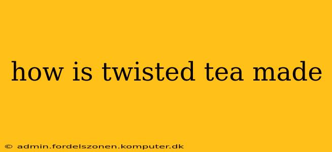 how is twisted tea made