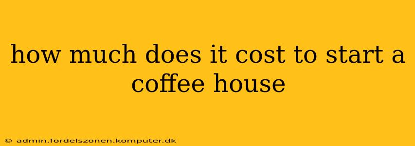 how much does it cost to start a coffee house