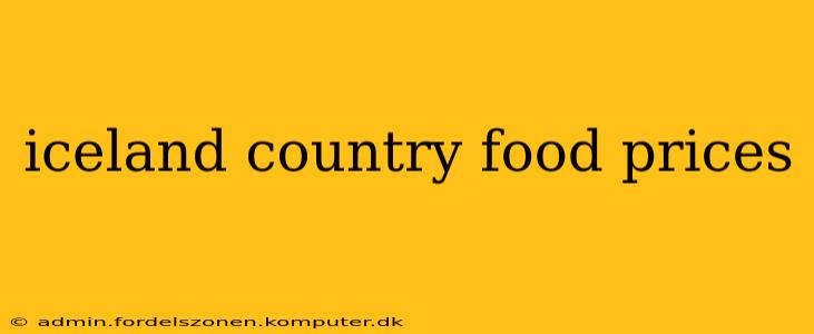 iceland country food prices