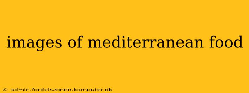 images of mediterranean food
