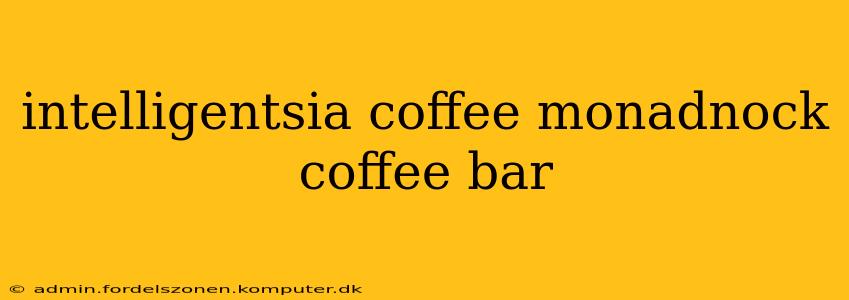 intelligentsia coffee monadnock coffee bar