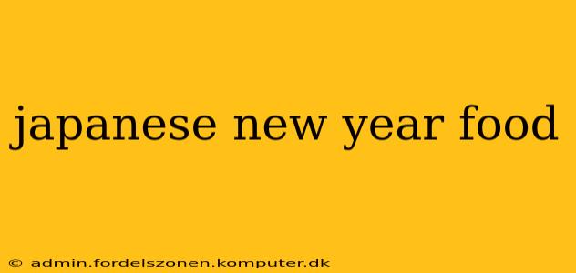japanese new year food