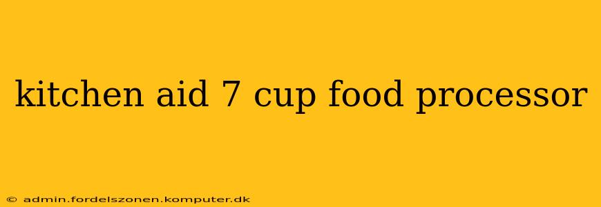 kitchen aid 7 cup food processor